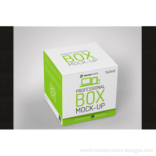 clear window paper box colofrul paper packaging box for your product